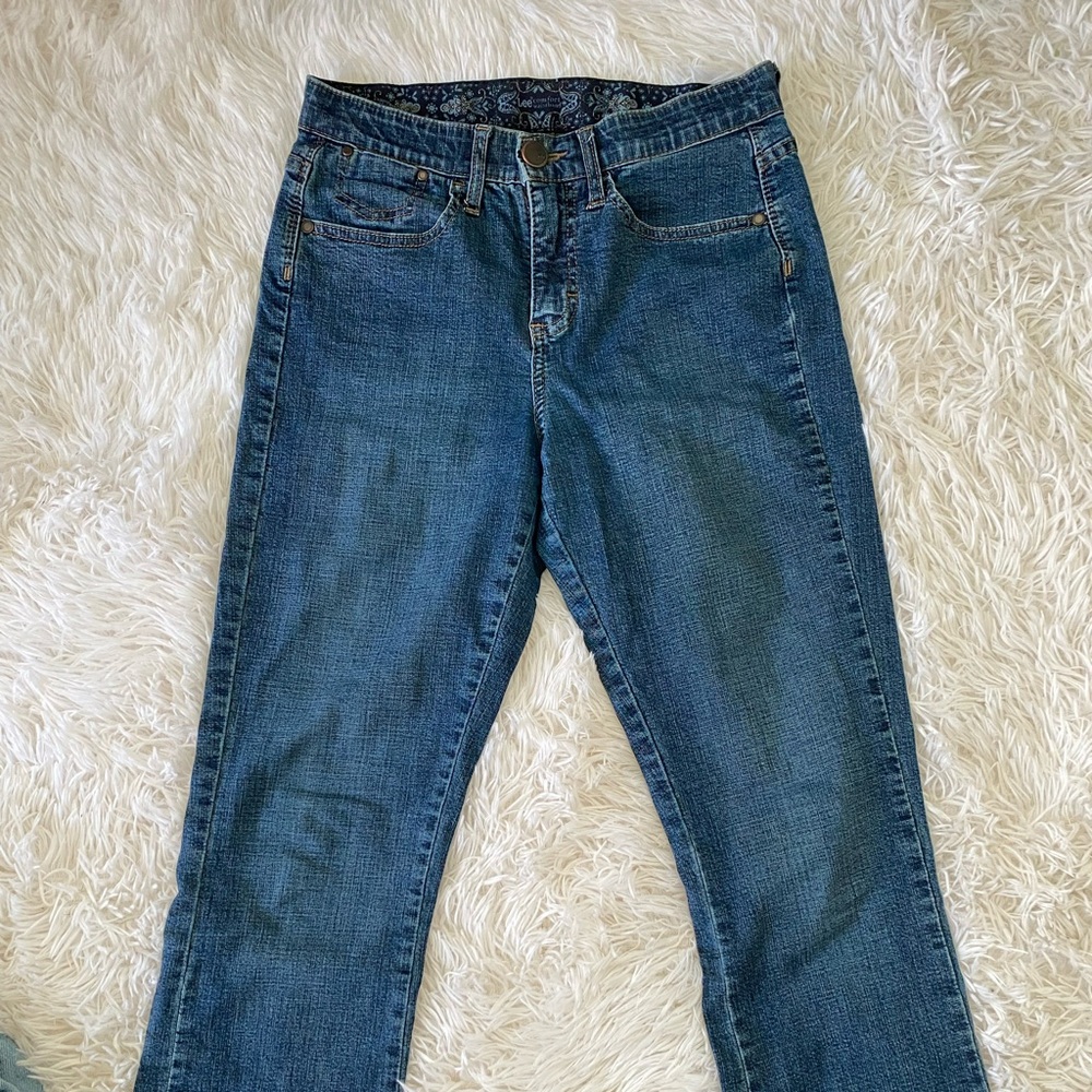 Lee Comfort Waistband Blue Women's Jeans